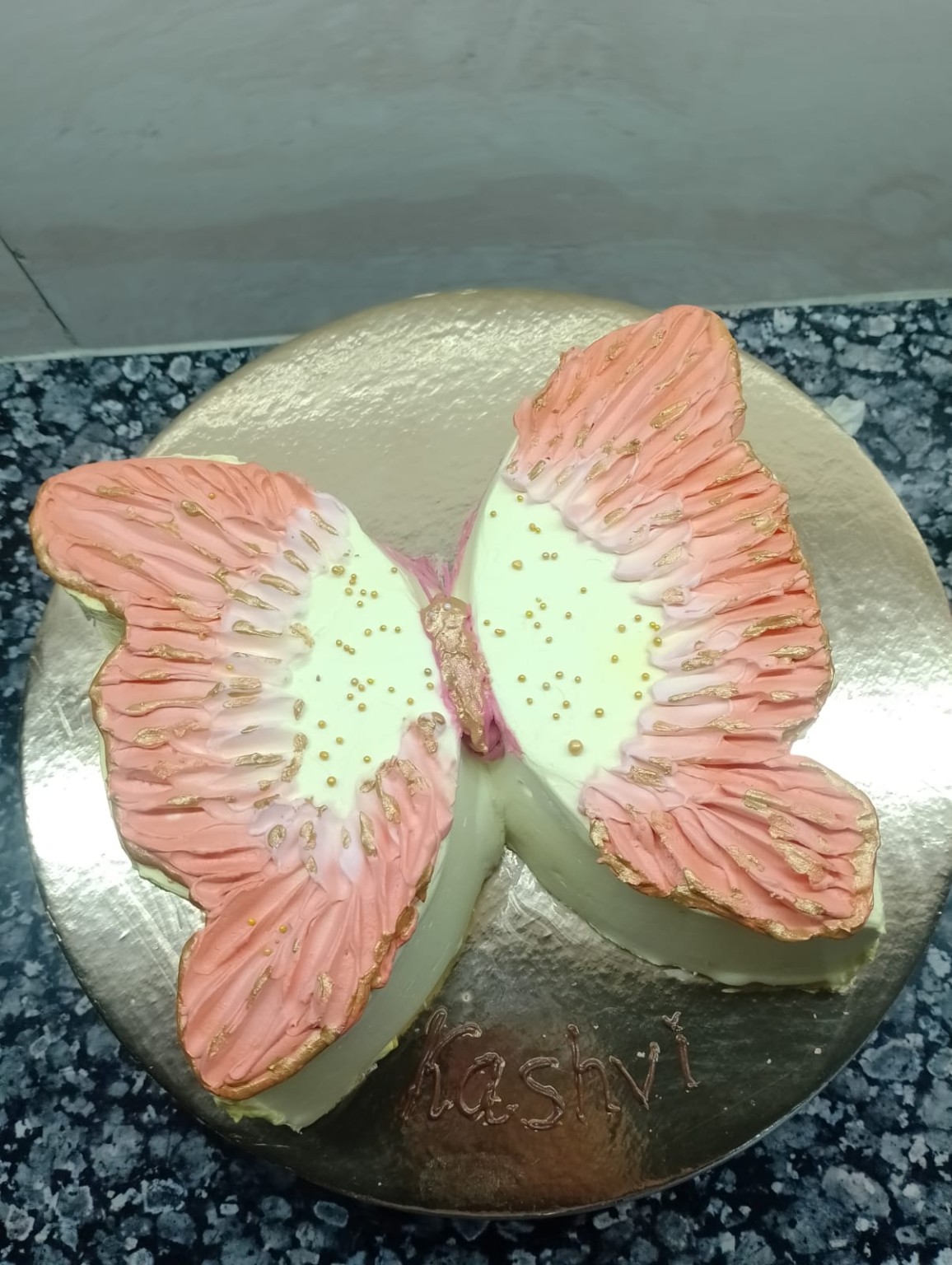 Butterfly Shape Cake