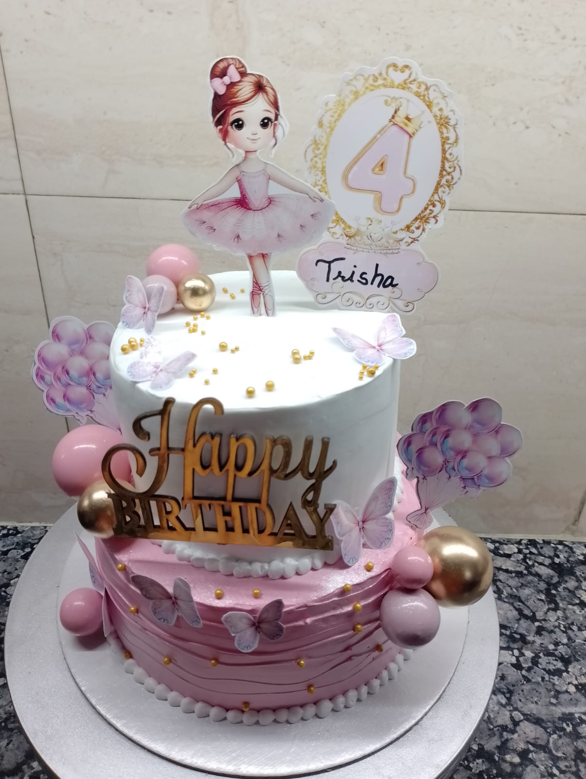 Ballerina Cake