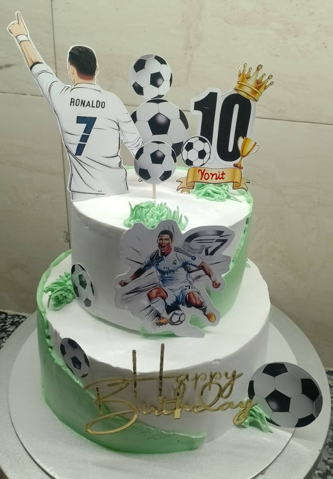 CR7 Theme Cake